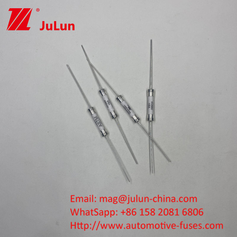 20A 500VCD 6*30mm HV660 ASTM PCB Hole / Clamp Installation 500VDC Ceramic Fuse