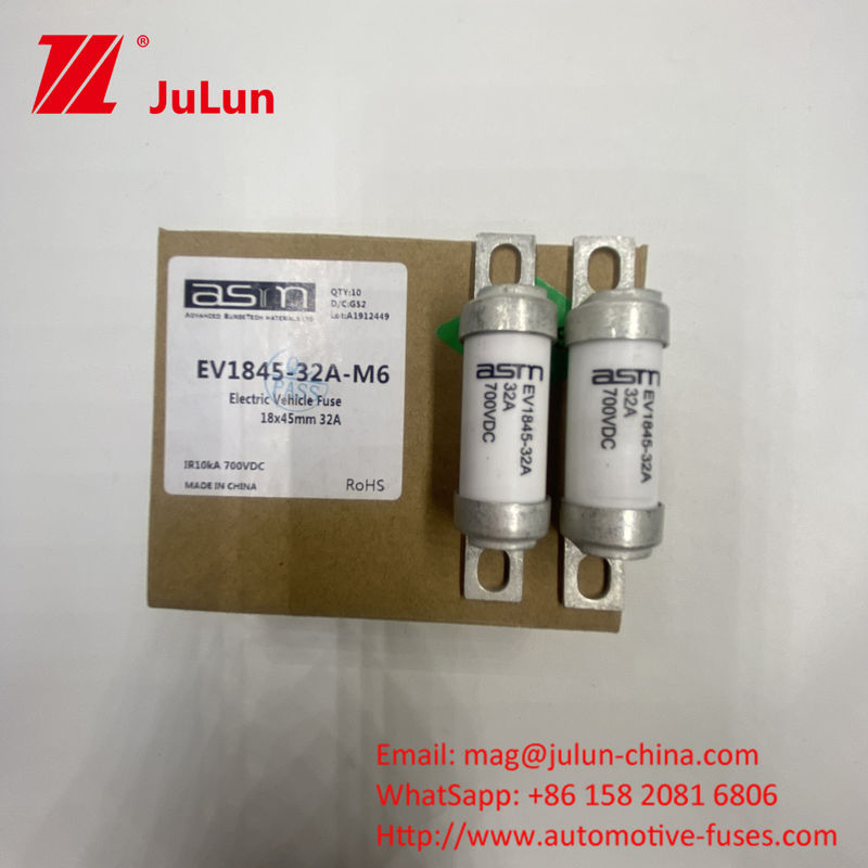 20A 700VDC 10KA EV HEV Electric Vehicle Bolt Fuse 700VDC Protection Screw M8 M6