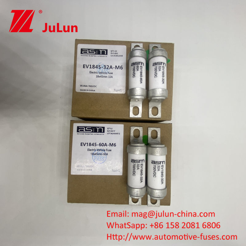 60A 80A 100A Voltage 700VDC 10KA Breaking Capacity DC Fuse 5-150A