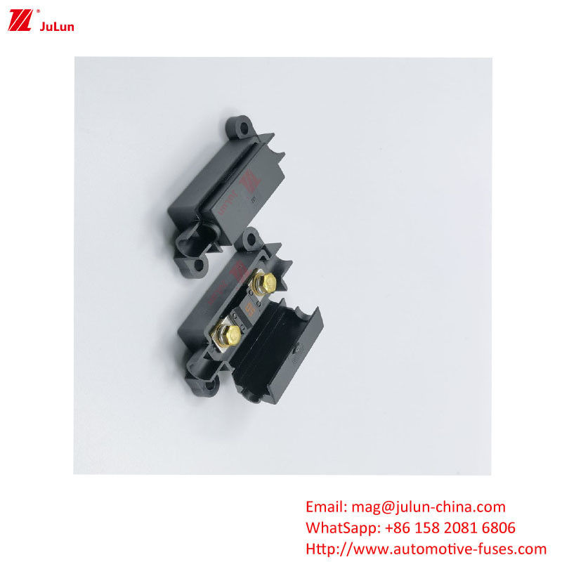 Bolt / Bolt Type 30A-500A Car Fuse Holder For Automotive Bipolar Circuit Protection