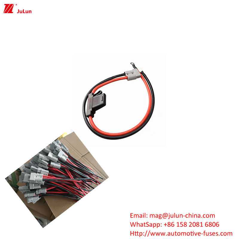 New Energy Vehicle Spare Parts Fuse Holder EU UL Standard 30A-100A For LED Indicator Electric Vehicles