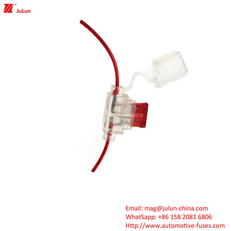 Eu UL Standard Fuse Holder / Box External Size Circuit Breaker Plastic / Nylon Housing Rated Current Voltage 25A-80A 32V