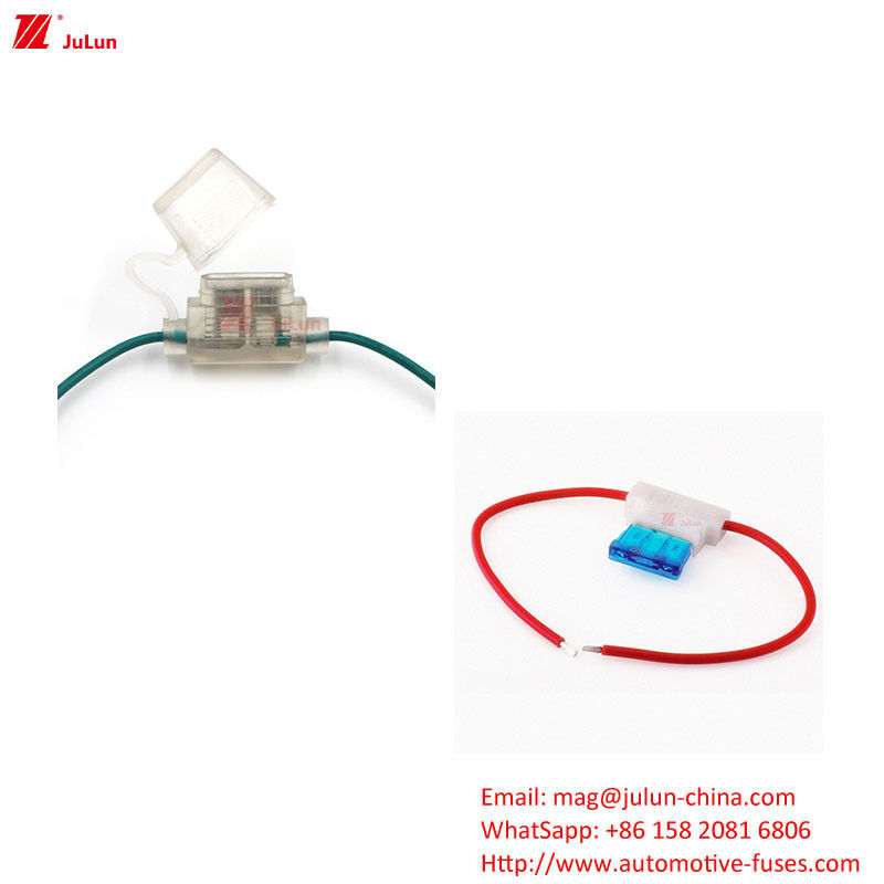 25A-80A Current High Reliability Electric Vehicle Products Copper Contact Small Good Fuse Holder