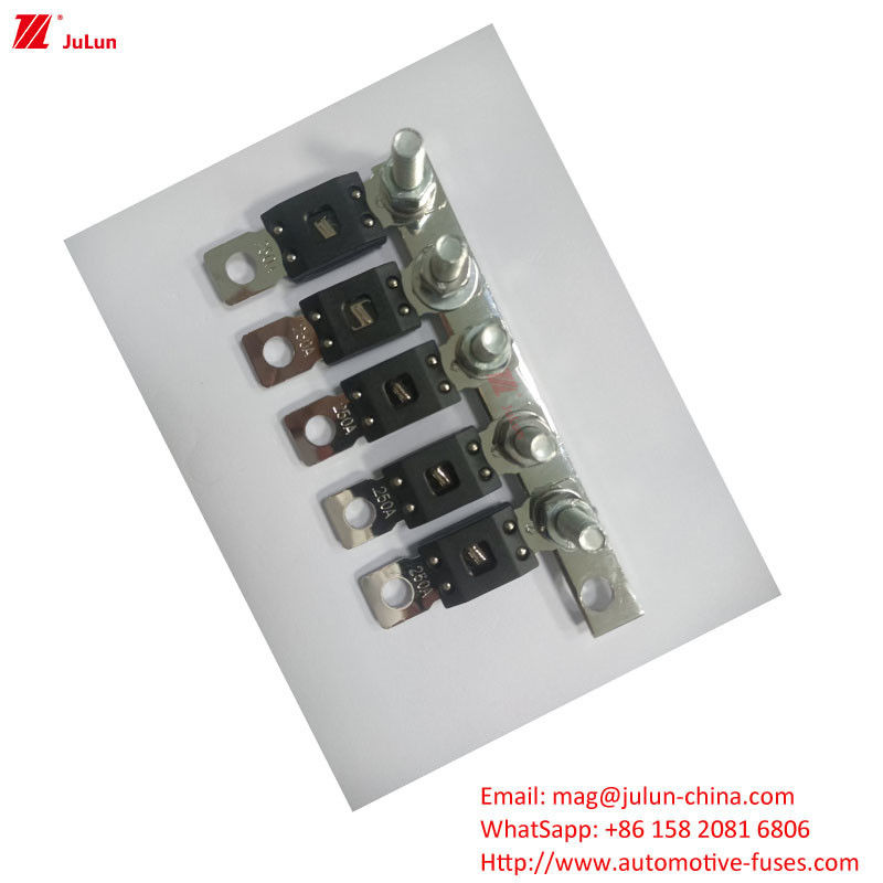 250A Rated EU UL Certified Plastic Shell Fuse Holder For EV Bus And Ship Circuit Protection