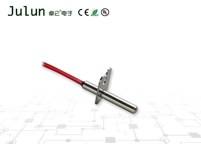 USP12836 Series - Flanged NTC Thermistor Stainless Steel Probe Housing