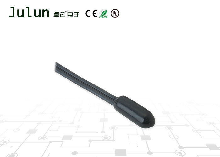 Vinyl Case NTC Thermal Resistor  NTC Thermistor Probe 80° PVC Insulated Lead