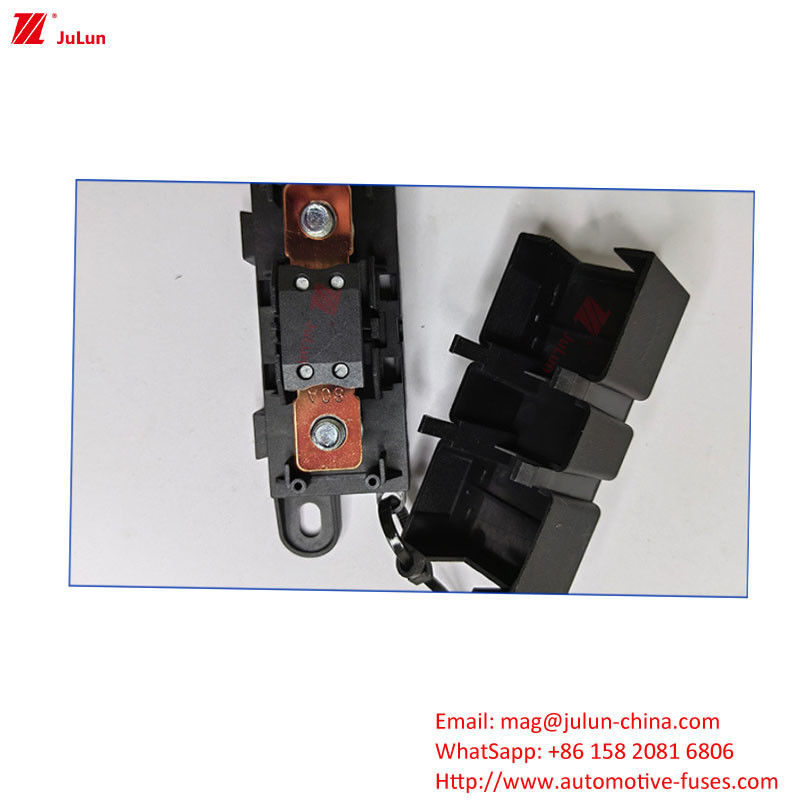 80A100A Rated Current Automotive Fuses / Boxes Integrated Protection Range Of Electronic Circuit Systems For Electric Vehicles / Trucks / Vans