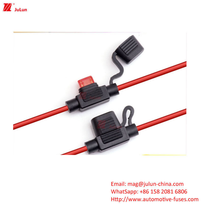 Eu UL Standard Automotive Spare Parts Fuse Holder/Box Plastic/Nylon Housing Material Rated Voltage 32V Automotive/Electric Vehicle/Truck Application Range