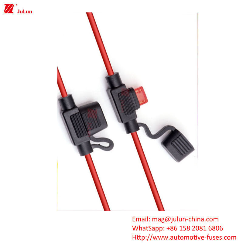 Medium, Small, Large Quality With Lead Waterproof Fuse Holder/Circuit Breaker Nylon Housing Material Rated Voltage 32V Automotive/Electric Vehicle/Bus Applications