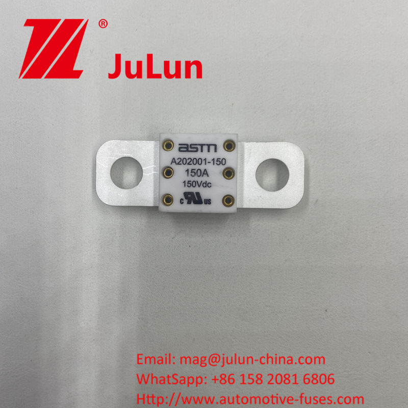 Vehicle's Electrical System ASTM 20200-400A 150VDC  with Ceramic Automotive Fuses Electrical Characteristics 1.0In 4 Hours 3.0In 10s Max