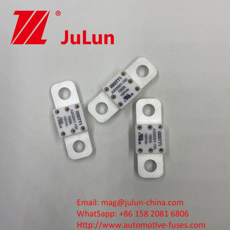ASTM A202001-150A Ceramic Car Fuses Essential for 150VDC Rated Voltage Applications