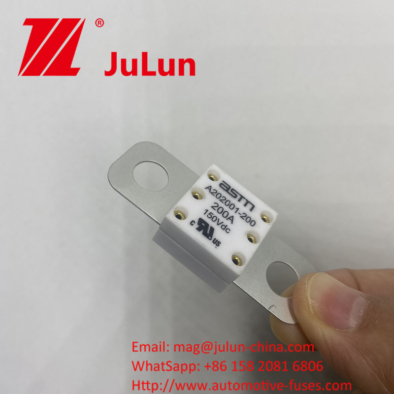 Top- Ceramic Automotive Fuses A202001-100A 150VDC for Car Charger And Etc. Ceramic Copper Silver Quartz Sand Gold 100A 150A 200A 250A 300A 350A 400A 500A