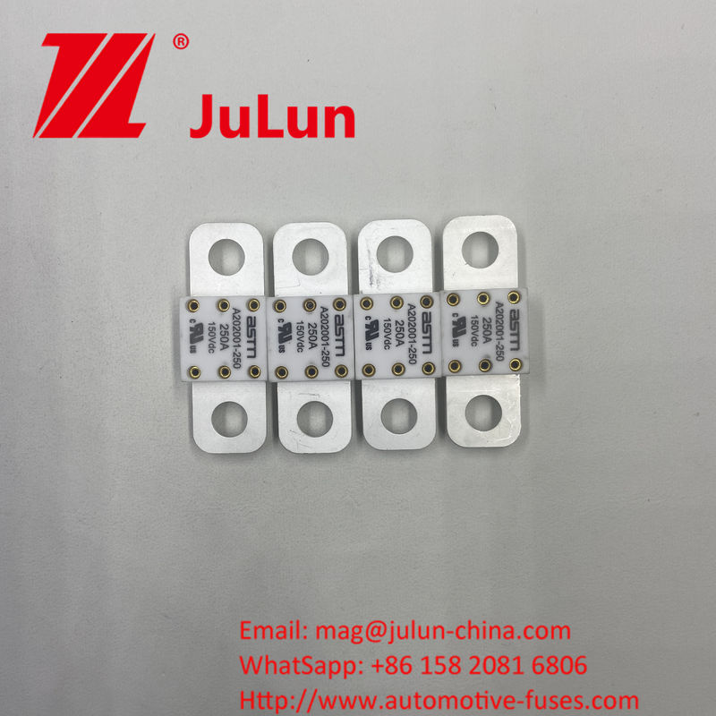 Automobile Energy Storage A202001 150A 150VDC Power Conversion Application Ceramic Automotive Fuses Rated at 150VDC 16-20KA 400A 500A