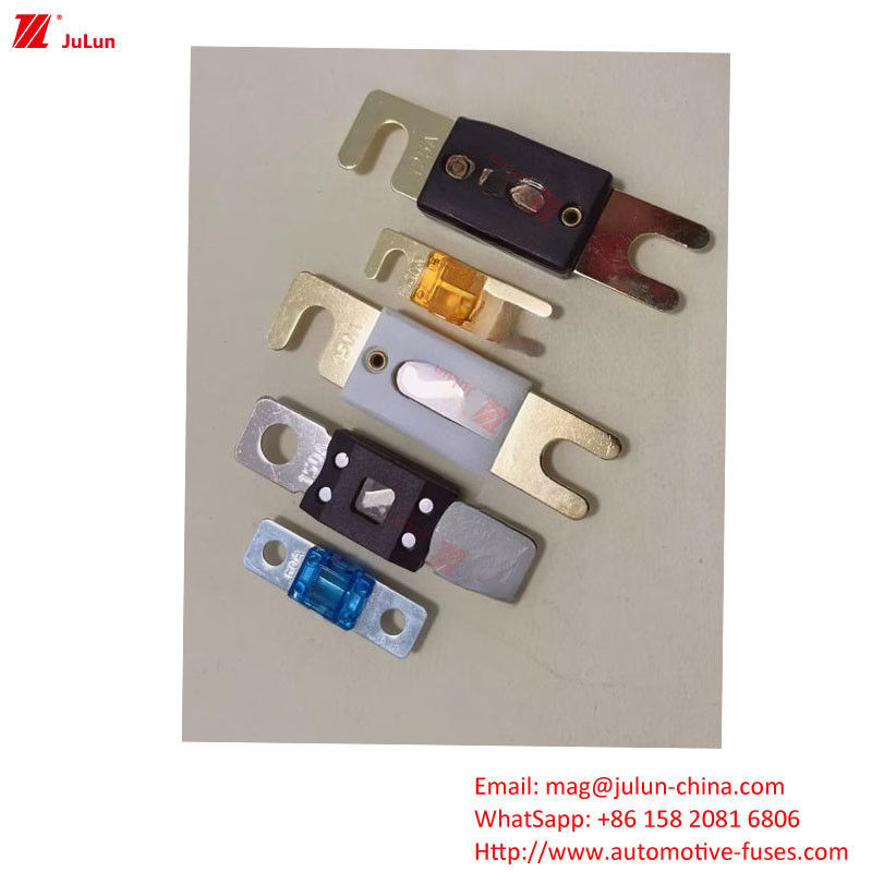 50-500A Rated Current Automotive Electronic Circuit Protection Accessories For Fuses Copper/Ceramic/Bakelite Materials