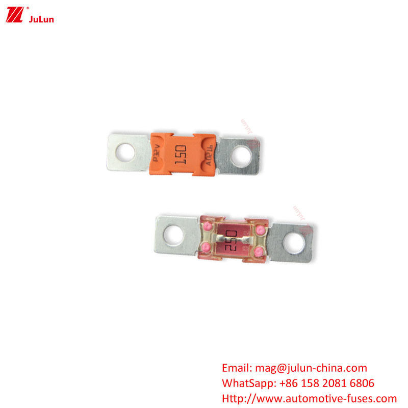 LittelFuse Rated Current / Voltage Fuses BF2 Bolt On Fuses Transparent Visible Housing For Easy Detection