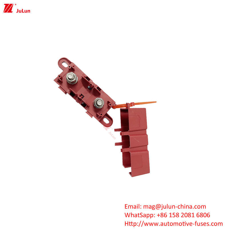 ANM ANL Car Fuse Holder In Red Black For Large/Medium/Small Car Using Temperature Resistant Materials