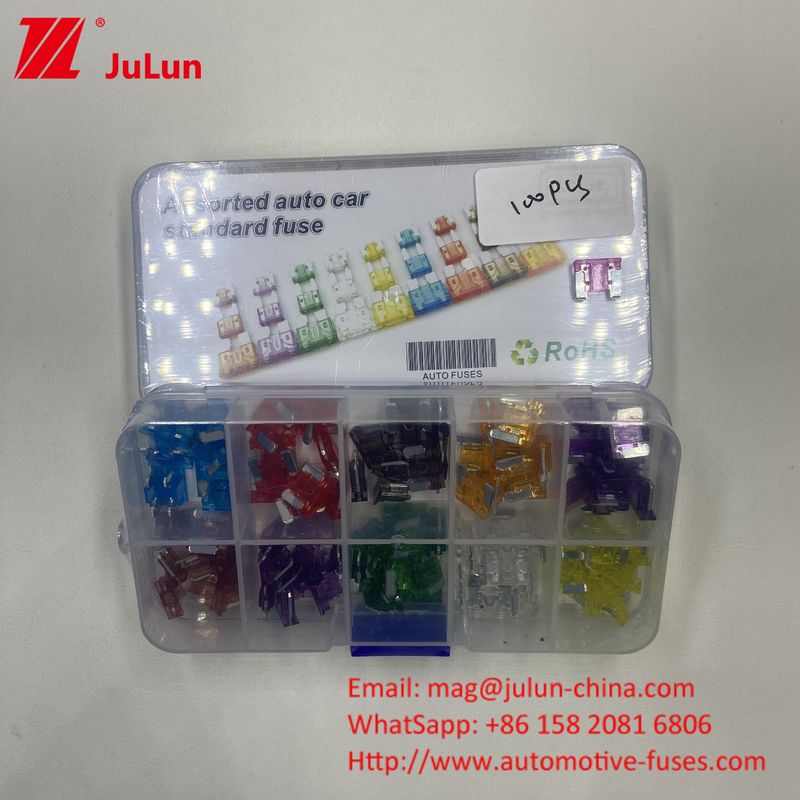 Maximum Current 2-120A Automotive Blade Fuses 50A 32V 58V For Trucks And Offroad Vehicles