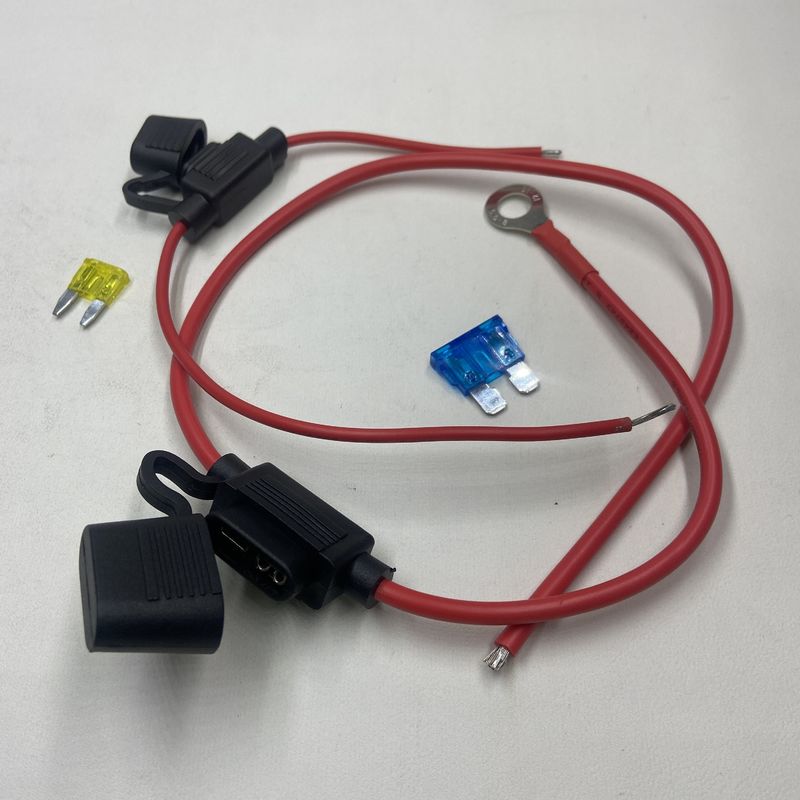 Ships Car fuse holder with wire, small/medium 5A 10A 15A 30A 40A fuse strip