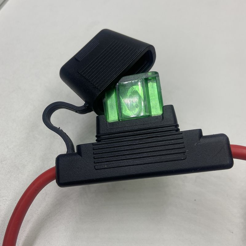 50A 15A 30A 60A Power Systems For Cars Car Fuse Holder Apply to MIDI Fuse and Designed for ABS Zinc Alloy Brass Material