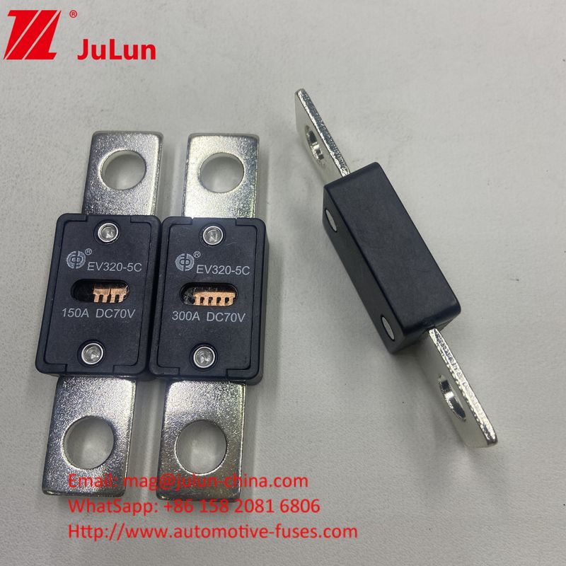 EV320-5C 500A 70VDC SINOFUSE GB/T31465.5-2015 Certified Portable EV Charger Fuse With DC FUSE FOR EV HEV Protection
