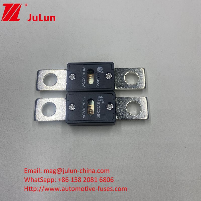 EV320-5X 80A 70VDC SINOFUSE Ceramic Automotive Fuses Small Size Short Circuit Protection Copper Silver Quartz Sand Gold