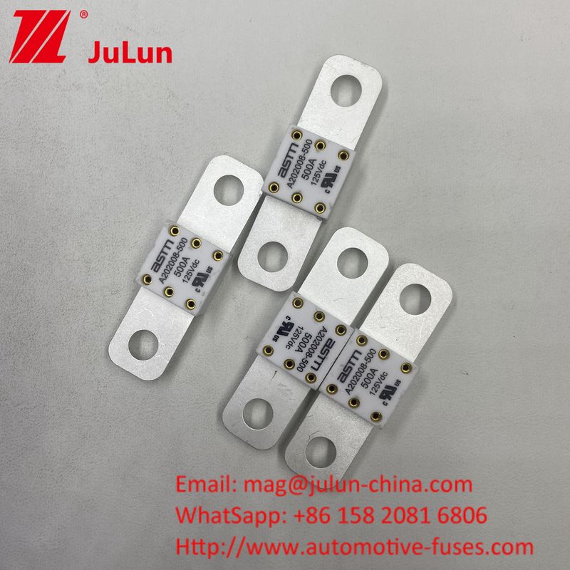 300A 125VDC Ceramic Fuse High Breaking Capacity Under 125Vdc Automotive For Heavy Duty Vehicles