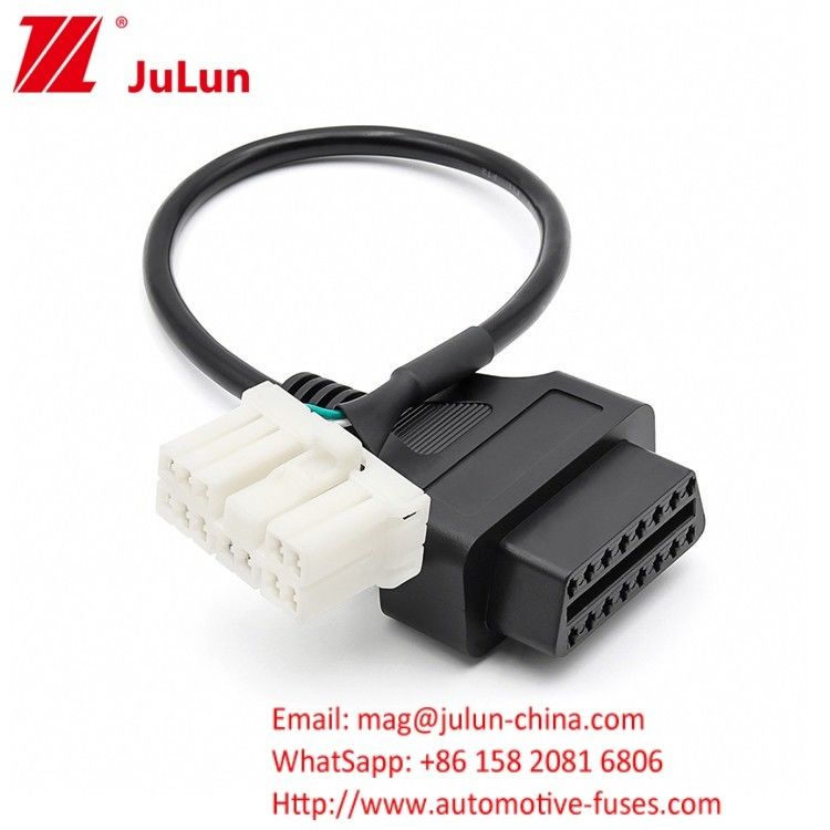 12 Pin Car Wiring Harness Diagnostic Conversion Cable For Tesla Model S/X OBD2