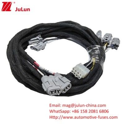 Waterproof Automotive LED Headlight Socket Wire Adapter H1 9005/9006 Female To Male PVC Insulation Low Beam Plug