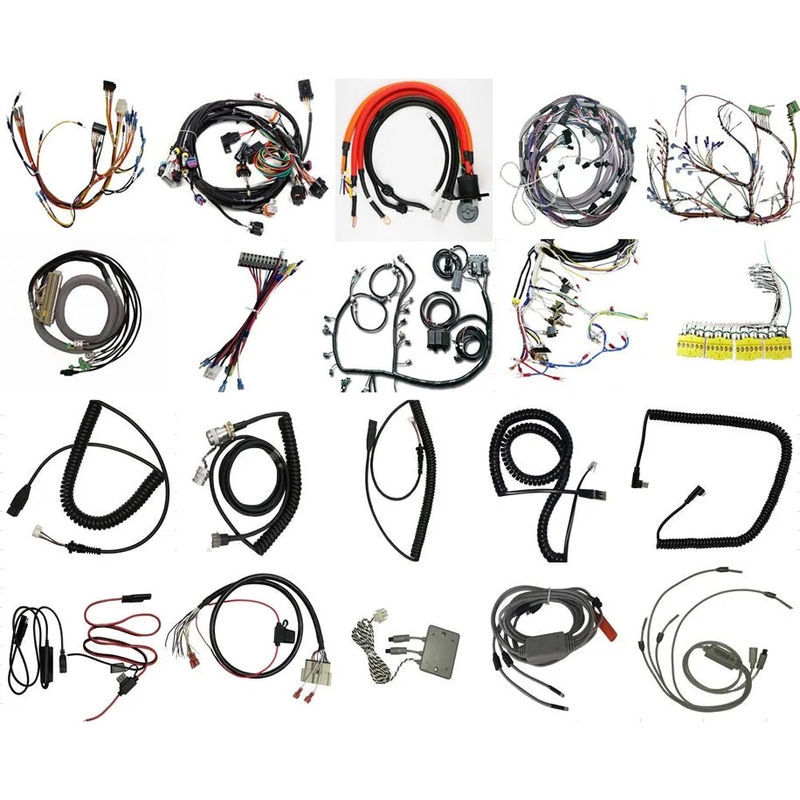 Cable Harness Excavator For Diesel Engine Automotive Truck Automotive Public Transportion Forklift