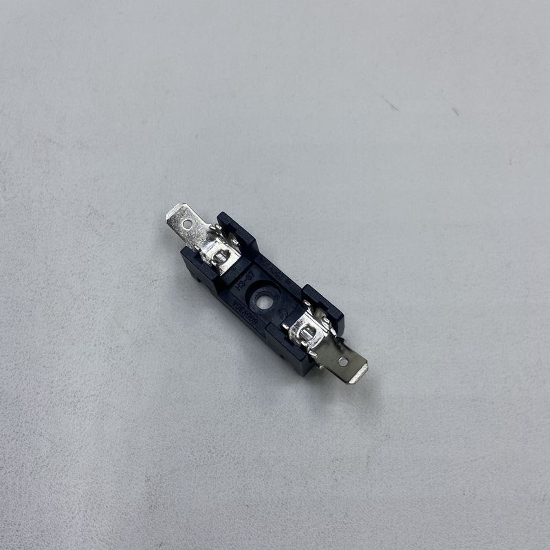 PCB Board Installation  6*30mm 250VDC Black Blue Transparent Gold Car Fuse Holder