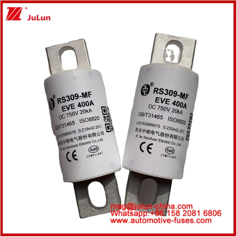 400A RS309-MF EVE 750VDC(UL) Road Vehicle Tubular Ceramic  Energy Storage Power Systems Chargers Wires Automotive Devices And Equipment 20KA