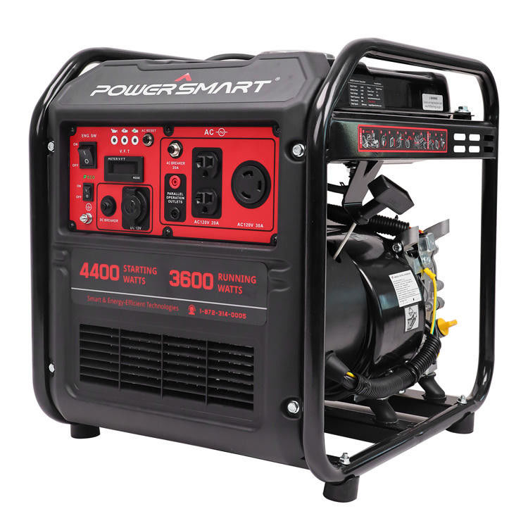 Electric Airless Sprayer Led Light Home InvertorB Portable Usa Powersmart 4400w Gas Generator For Camping