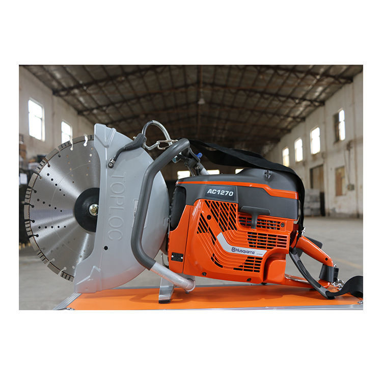   Saw Dust-free Rescue Cement Road Concrete Cutting Machine AC 1270 16inch Rescue Concrete Saw