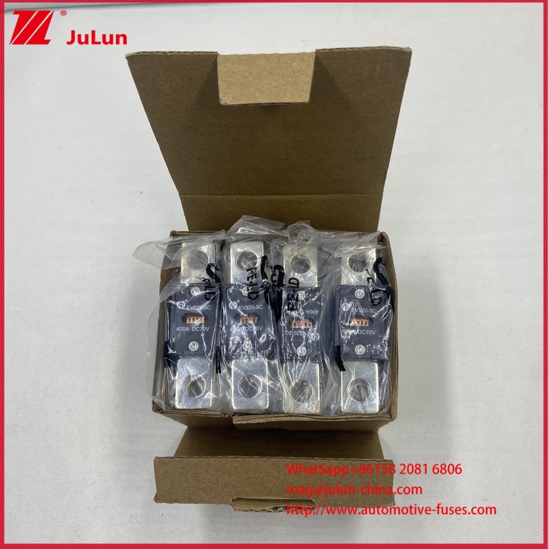 Sales Territory Africa Etc Electric Vehicle 400A DC70V 225A EV320-5C 5X-N Fuse Screw M6 Mounting Method Maximum Voltage 72VDC