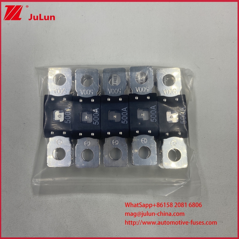 High-Capacity 100a 200A Mega Fuse Little 10a Auto Amg Bolt-On Automotive M Fusibles Durable Copper Mega-Fuse Porte Fusible Mega