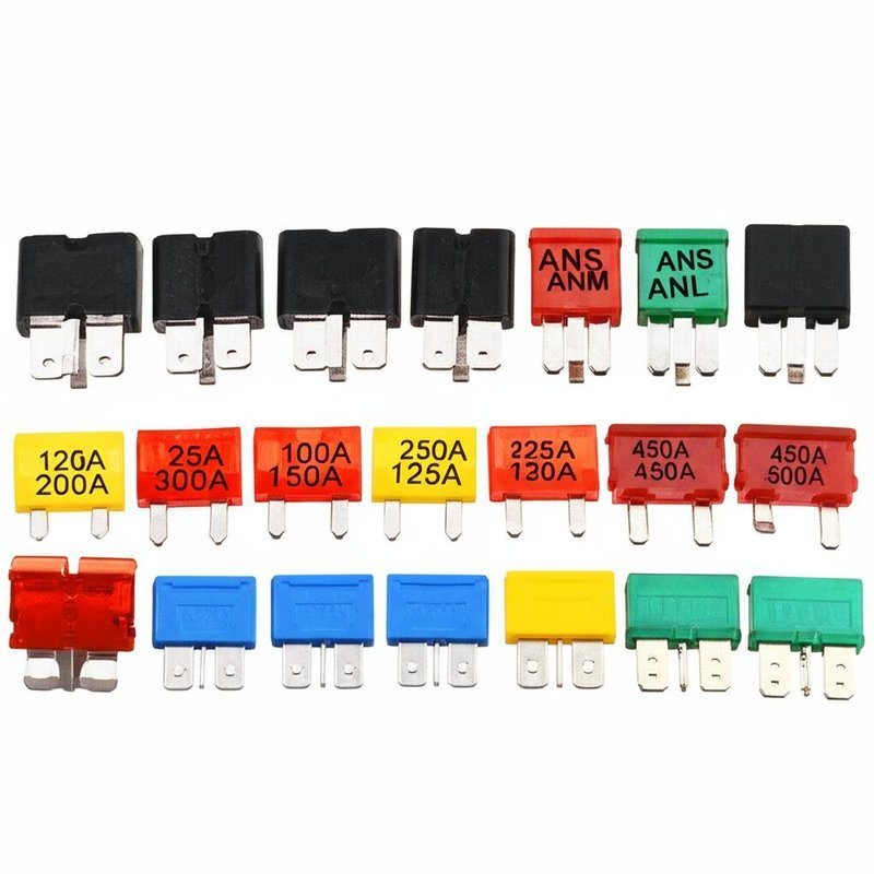 Main materials Bakelite Automotive Blade Fuses ANS ANM ANL Auto FUSE 20A 30A 50A 75A 100A 125A 150A 225A 250A 300A 350A 400A 450A 500A