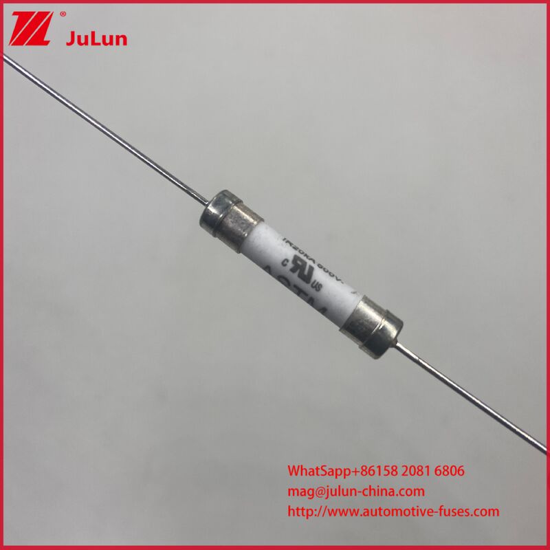 PCB Lead Installation6*30 500V Small volume 25A Ceramic Automotive Fuses Engineered for Performance and Long Term Protection in Automotive Circuits