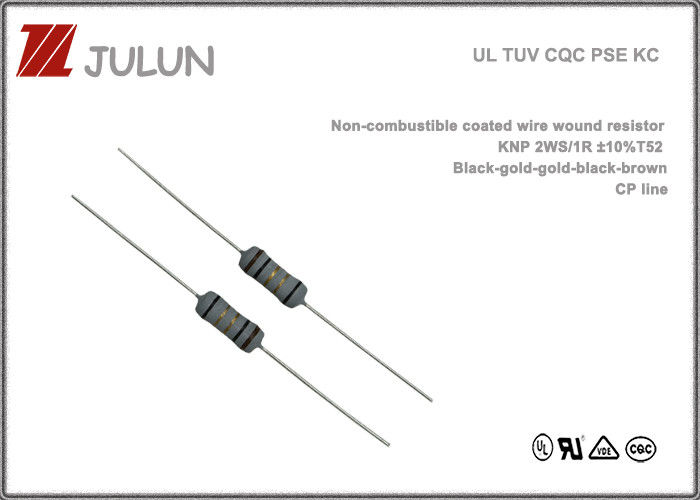 Non Combustible Coated Ceramic Subminiature Wire Wound Resistor