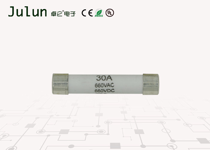 Cylindrical Cap High Voltage Fuse 30Ma Quick Break Fast Blow Fuse 660v