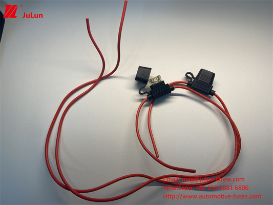 Waterproof Blade Fuse Holder 250V 300V  40A  50A With Cable