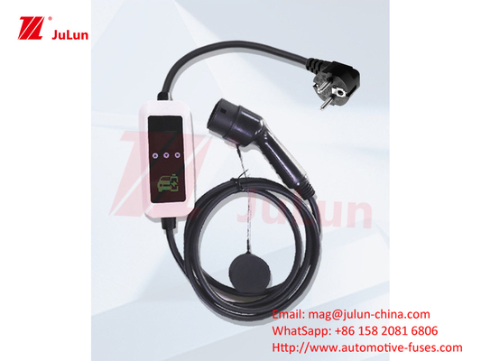 EV Charger 7Kuropean Standard Charging Gun Type 2 Portable On-board Charging Pile New Energy Charging Gun
