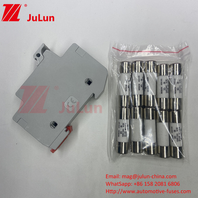 Ceramic Solar PV Fuse For Solar Inverter 1000DC 1500DC 32a 40a 50Amp Solar Power PV Dc Electric Fuse Holder With 14
