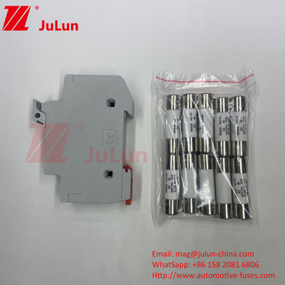 Silica Fuse For Photovoltaic Bus Box 30kA Breaking Capacity Rated Voltage 1000VDC/1500VDC/500VDC
