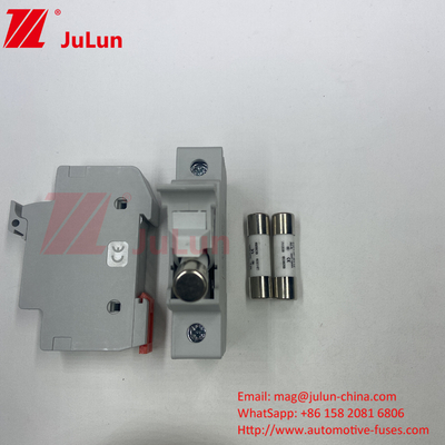 1000VDC 32A Solar Fuse Holder With Fuses For PV Inverters RT18-32 15A 20A 32A Fuse Holder With Led Indicator For Solar P