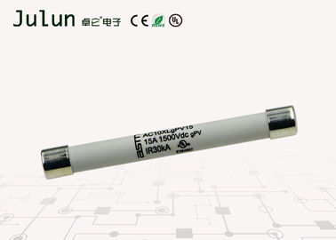 Photovoltaic Dc High Voltage Fuse 1500 Volt 10x85mm 30 KA Rated Breaking Capacity