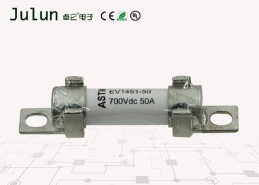 Electric Vehicle DC Fuses 700V 50A Hybrid Vehicle Fuses Ceramic Automotive Fuses