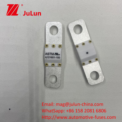 Electric Vehicle Fast Charging  Protection 63VDC 100VDC 125VDC 350A Bolt on Fuse