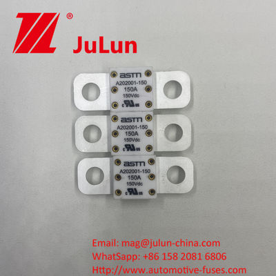 ASTM Electric Current 100A 150VDC A202001 Ceramic Car Fuses for Durable Performance