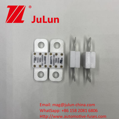 A202001-200A ASTM Ceramic Automobile Fuses for High Voltage Applications Breaking Capacity 20KA 100-350A Rated Voltage 150VDC