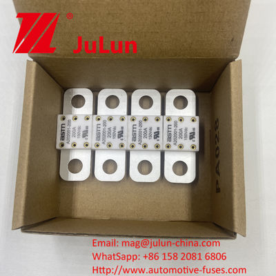 Electric Current 400A Ceramic A202001 125VDC Fuses with Breaking Capacity 20KA 100-350A